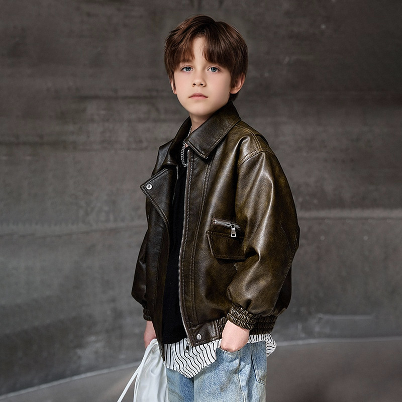 Streetwear Brand Designs - Manteau coupe-vent imperméable vert foncé pour