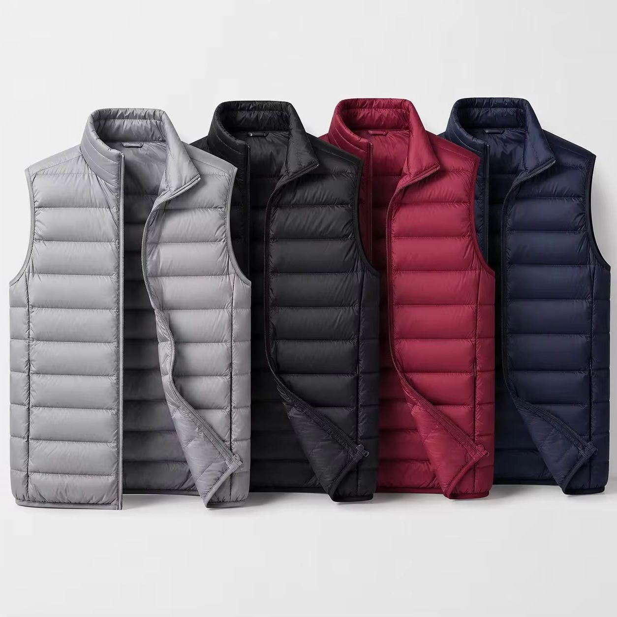 Streetwear Brand Jacket - Gilet pour homme, veste chaude sans