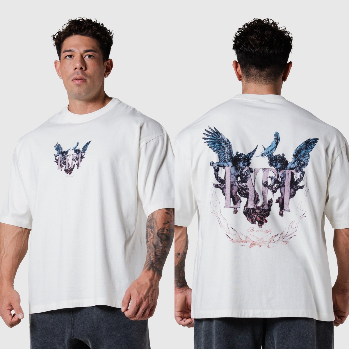 Streetwear Brand Vintage - T-shirt graphique vintage Angel Graphic Big