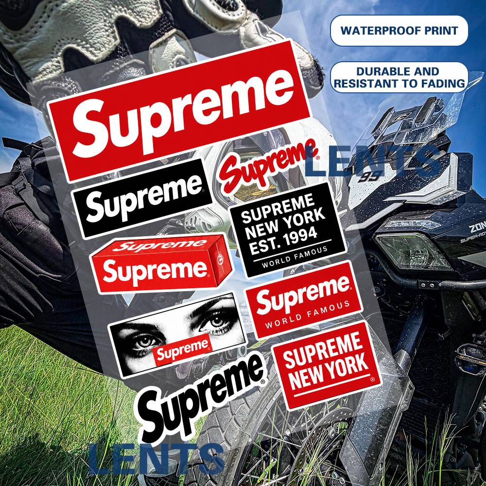 Streetwear Brand Stickers - Suprs-e-s-ms-e-s- Ensemble d'autocollants de marque streetwear,