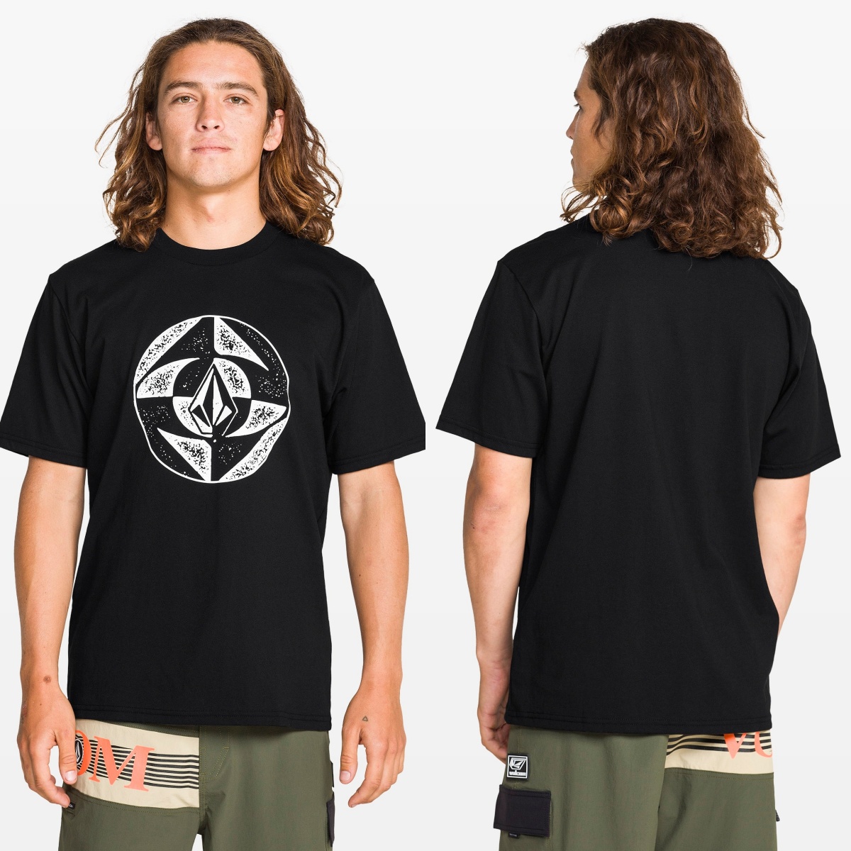 Streetwear Brand Stoned & Co - T-shirt en coton avec motif Circle