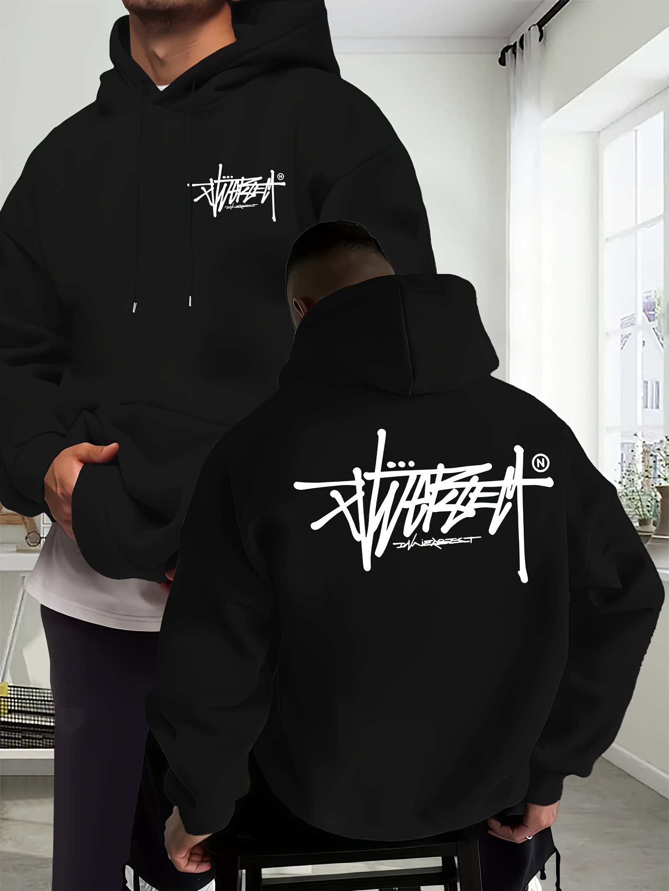 Streetwear Outfit Brand - Nouveau Sweat à Capuche Oversize Unisexe