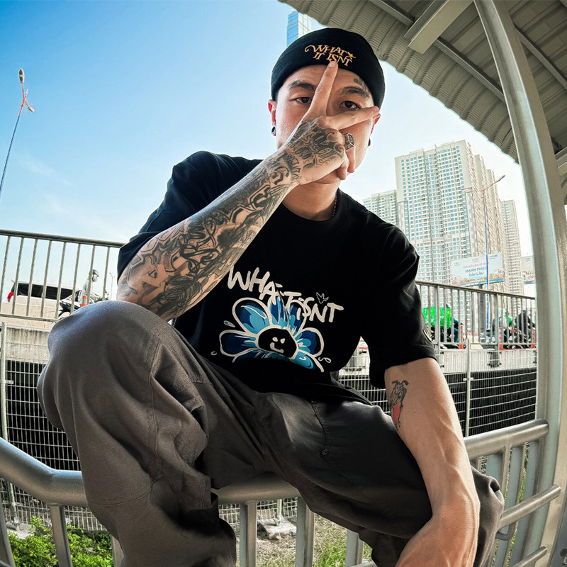 Streetwear Brand La - T-shirts à manches courtes décontractés et