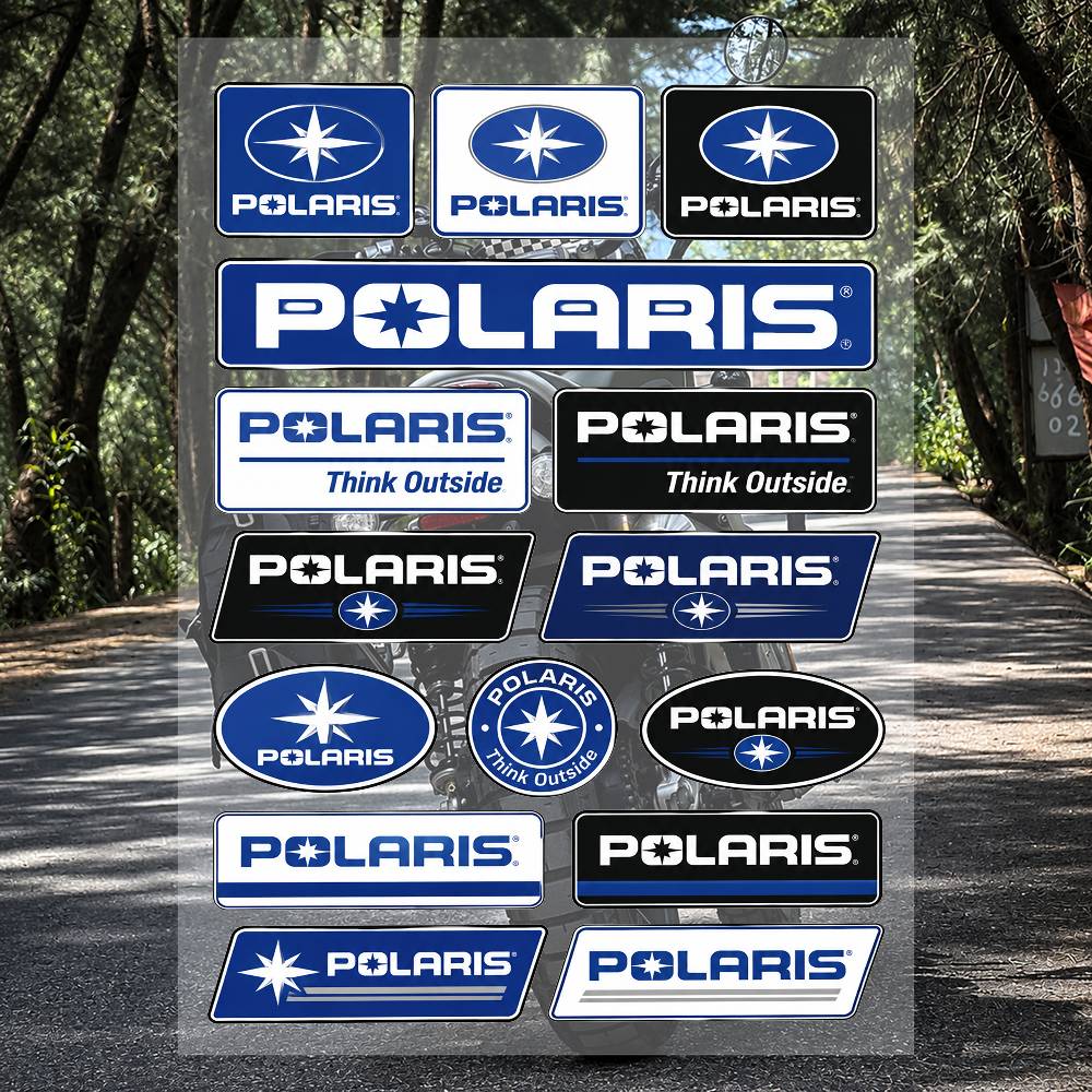 Streetwear Brand La - Ensemble d'autocollants de la marque A-P-po-la-ris