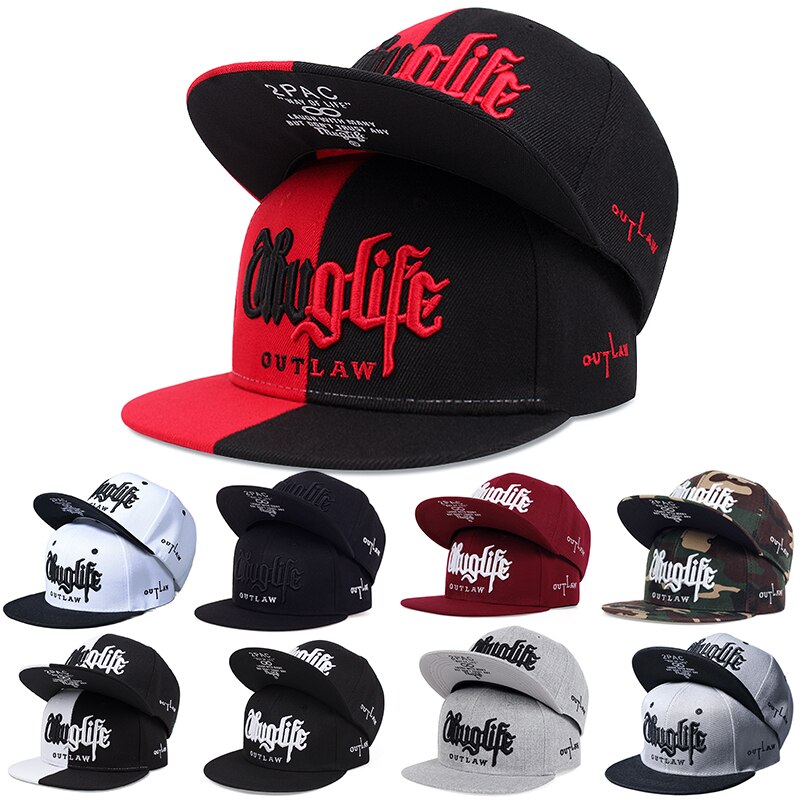 Stussy Bucket Hat - Thuglife-Casquette de Baseball Hip Hop pour