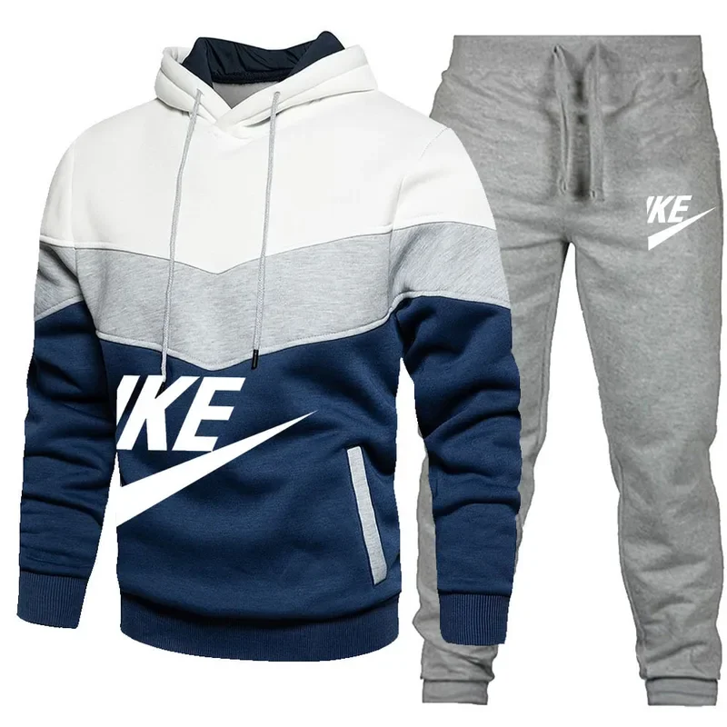 Streetwear Brand Hoodie - 2025 nouveaux hommes automne hiver ensembles