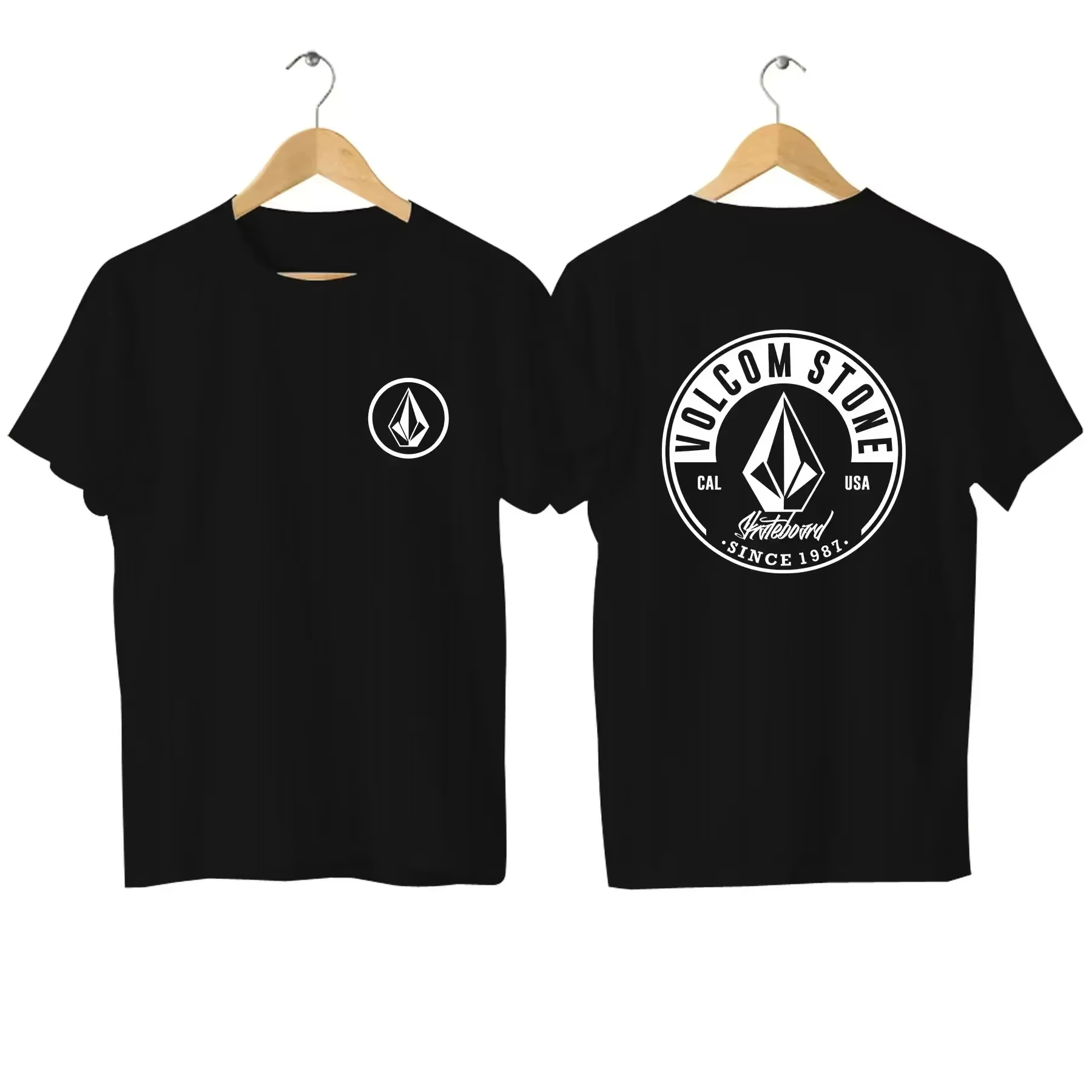 Streetwear Brand Stoned & Co - T-shirt en coton à manches courtes