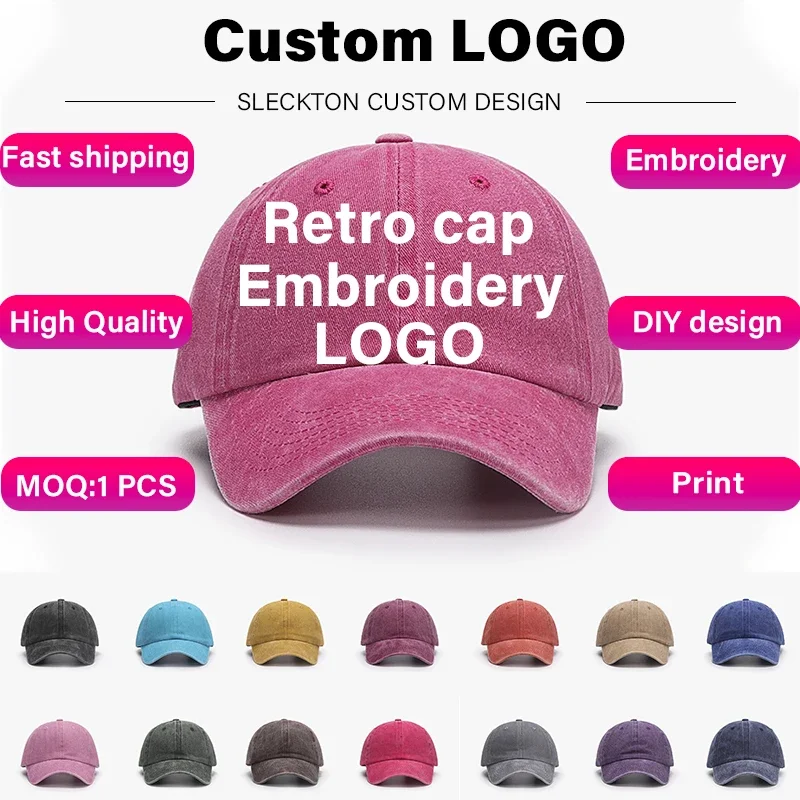 Stussy Bucket Hat - SLECKTON Casquette de Baseball Rétro avec