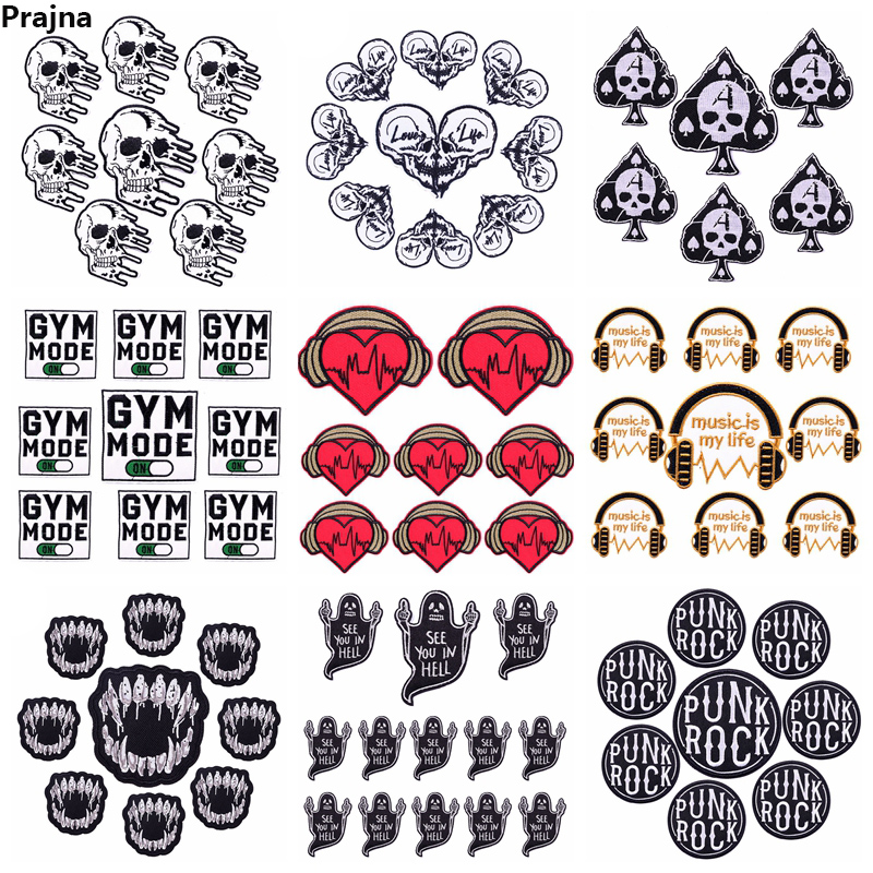 Patch Brodé de Style Rock, Pun - Streetwear Brand Stickers avis et prix