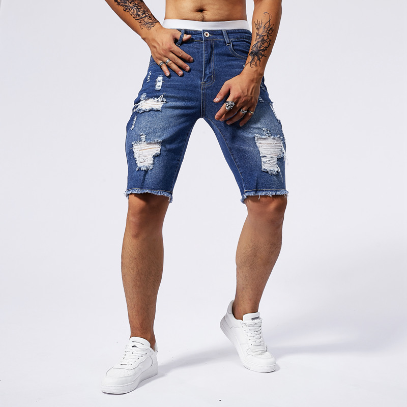 Short en Denim déchiré pour ho - Streetwear Brand Denim avis et prix