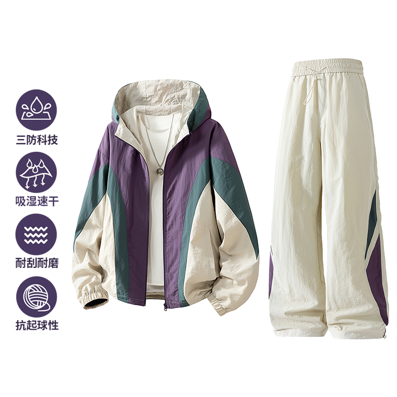 Nouvel ensemble de veste deux  - Streetwear Brand Jacket avis et prix