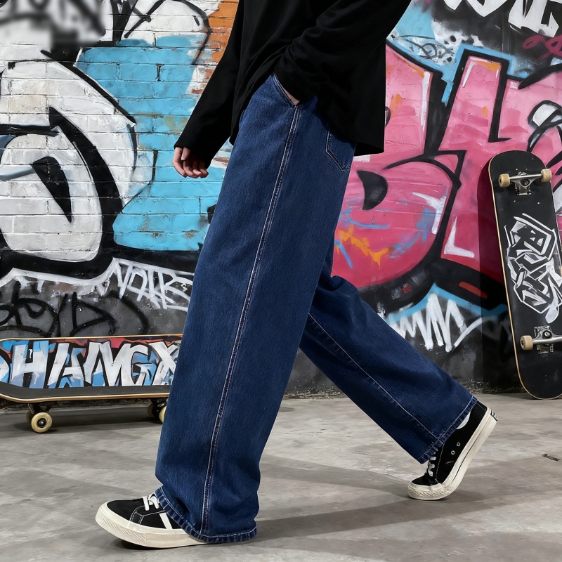 Nouveaux jeans streetwear ampl - Streetwear Brand Denim avis et prix