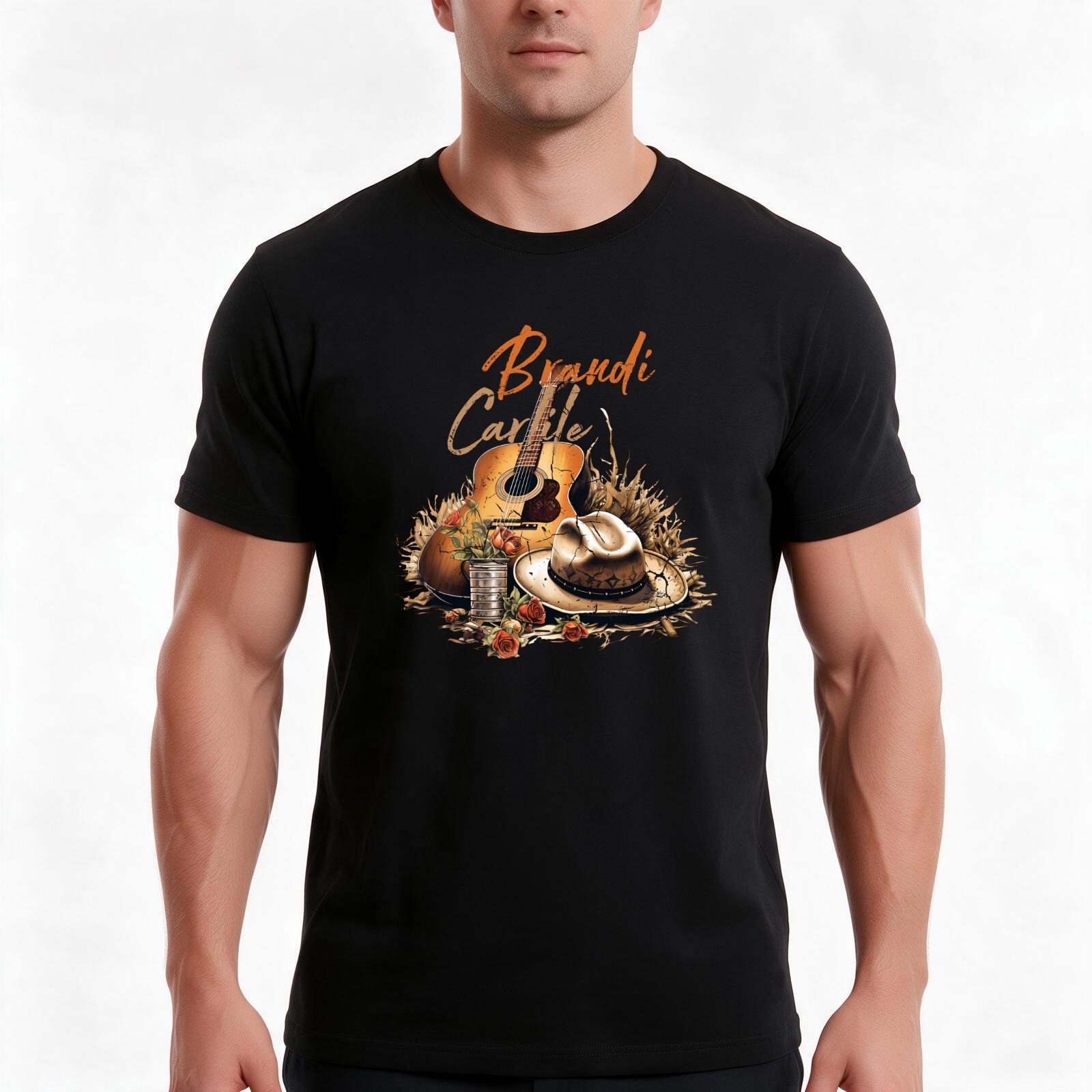 T-shirt à l’effigie d’une guit - Streetwear Brand La avis et prix