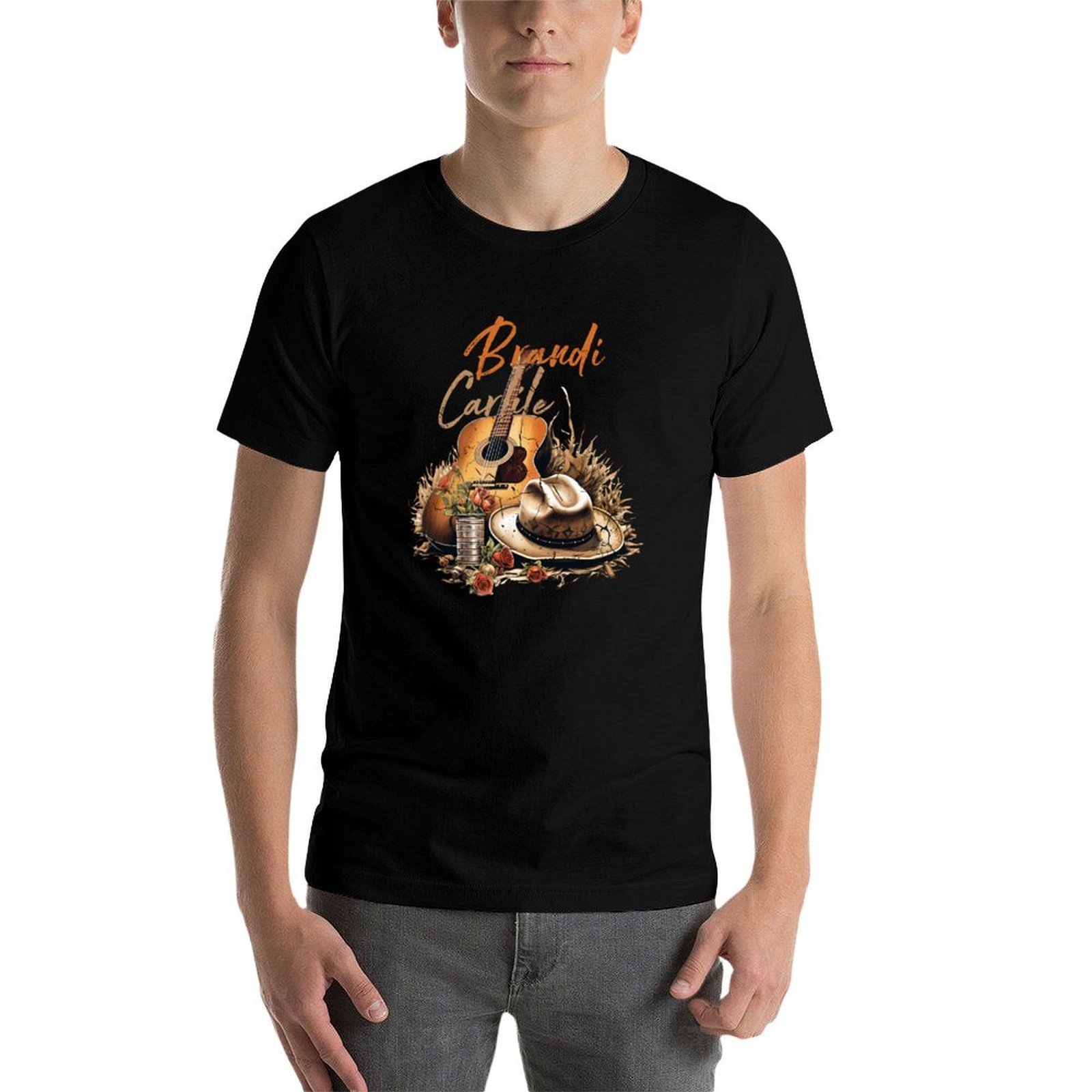 T-shirt à l’effigie d’une guit - Streetwear Brand La avis et prix