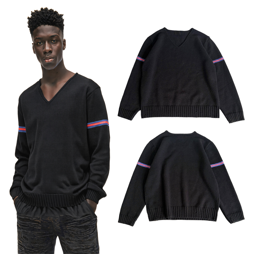 Pulls en maille à col en V de  - Streetwear Brand Vintage avis et prix