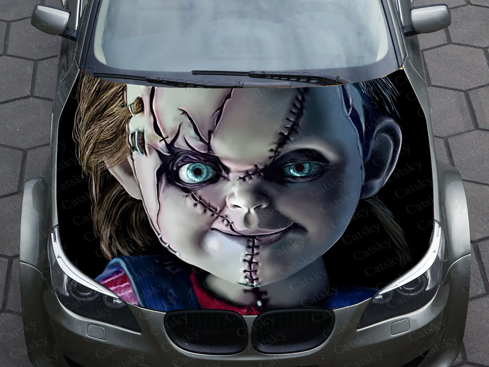 Chucky-Autocollant de voiture  - Streetwear Brand Stickers avis et prix