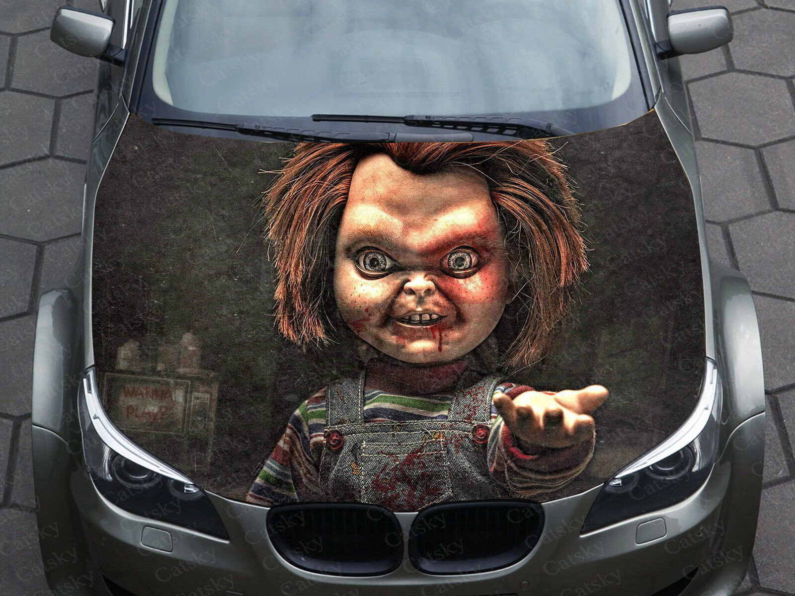 Chucky-Autocollant de voiture  - Streetwear Brand Stickers avis et prix