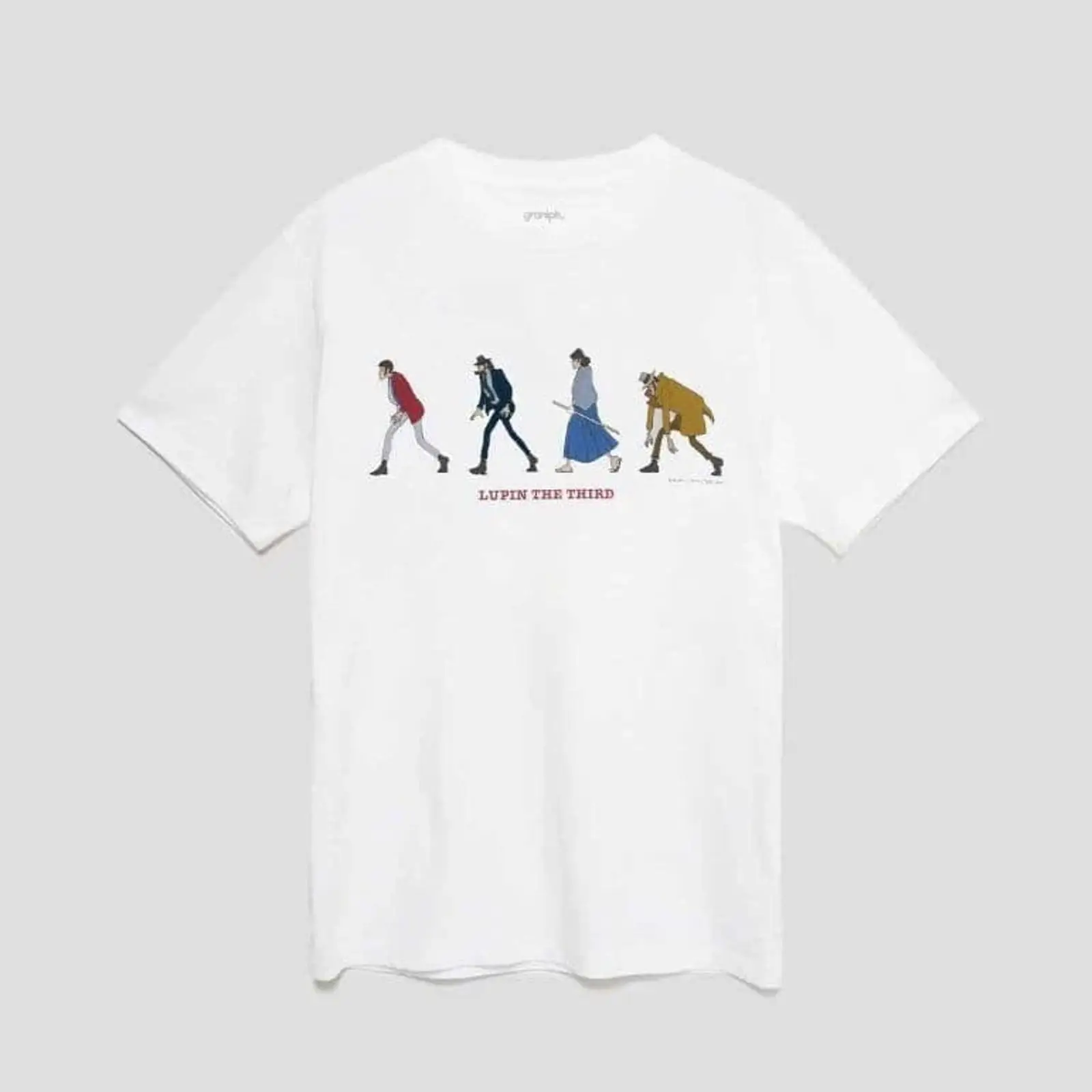 T-shirt Graniph Lupin III tail - Streetwear Brand Designs avis et prix