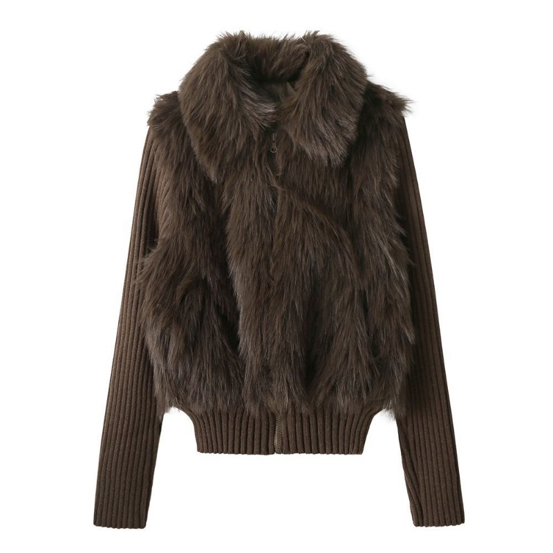 Veste d’hiver en fausse fourru - Streetwear Brand Jacket avis et prix