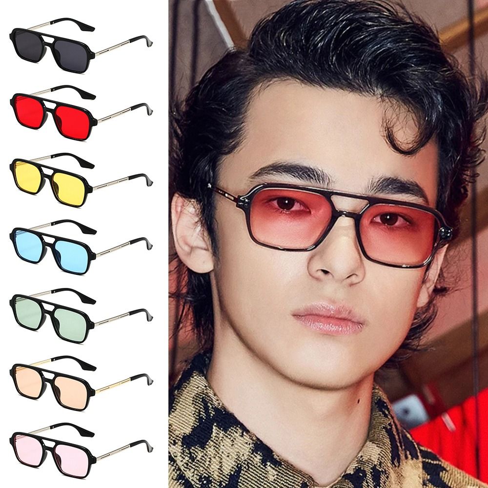 Lunettes de soleil carrées de  - Streetwear Brand Vintage avis et prix